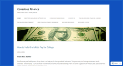 Desktop Screenshot of consciousfinance.com